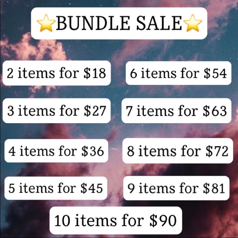 ⭐️4 for $36 SALE⭐️ - Picture 2 of 2